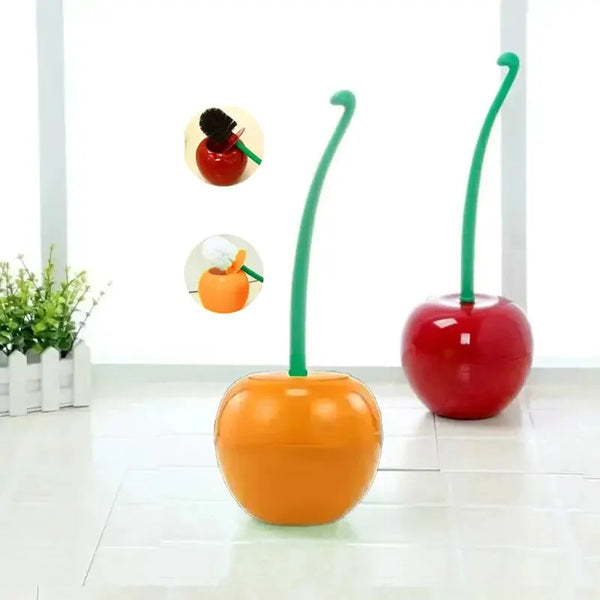 Cherry Clean Toilet Brush Set